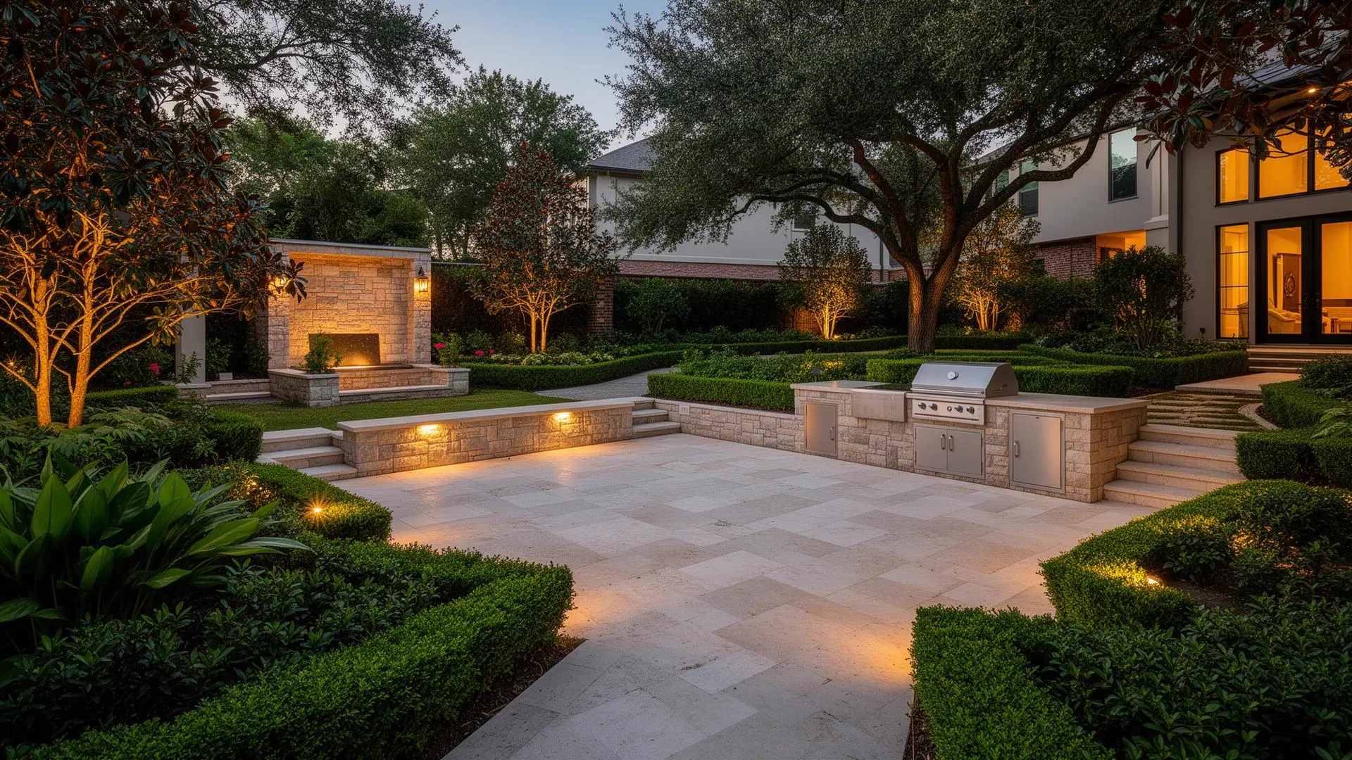 Landscape Design and Build Houston TX | Swain Services