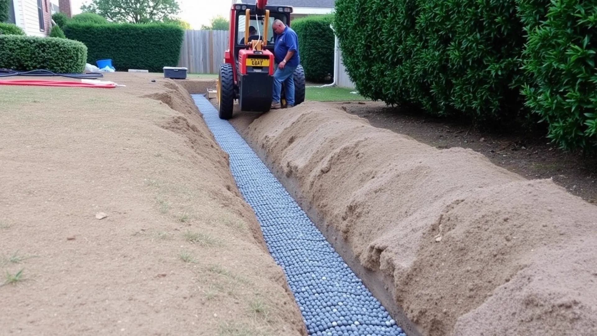Drainage Solutions Houston TX | French Drains & More