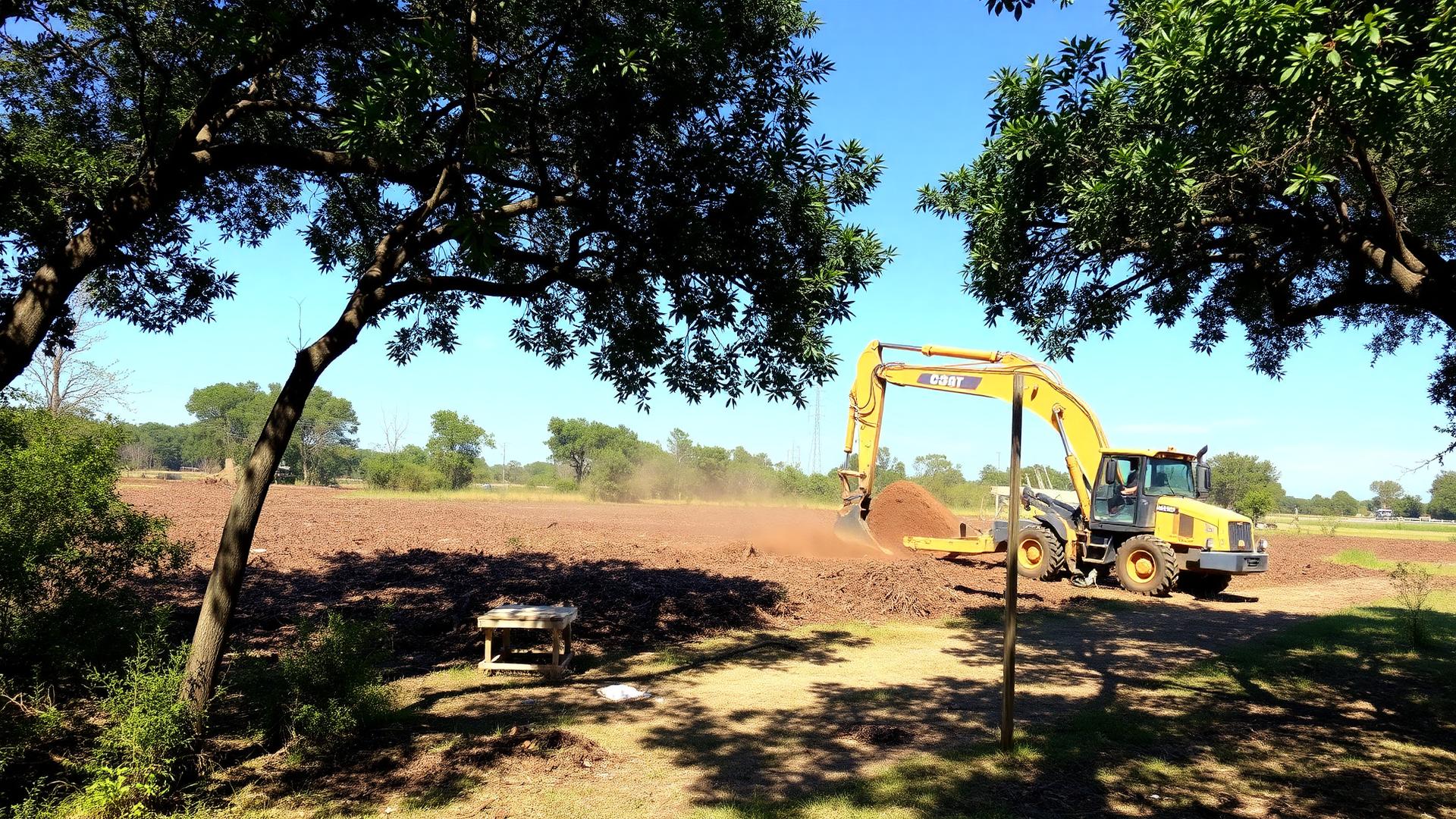 Land Clearing Houston TX | Lot Clearing and Site Preparation